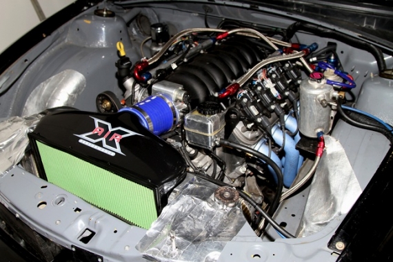 XAIR Over The Radiator Cold Air Intake for VT2,VX,VY,VZ V8 Commodore ...